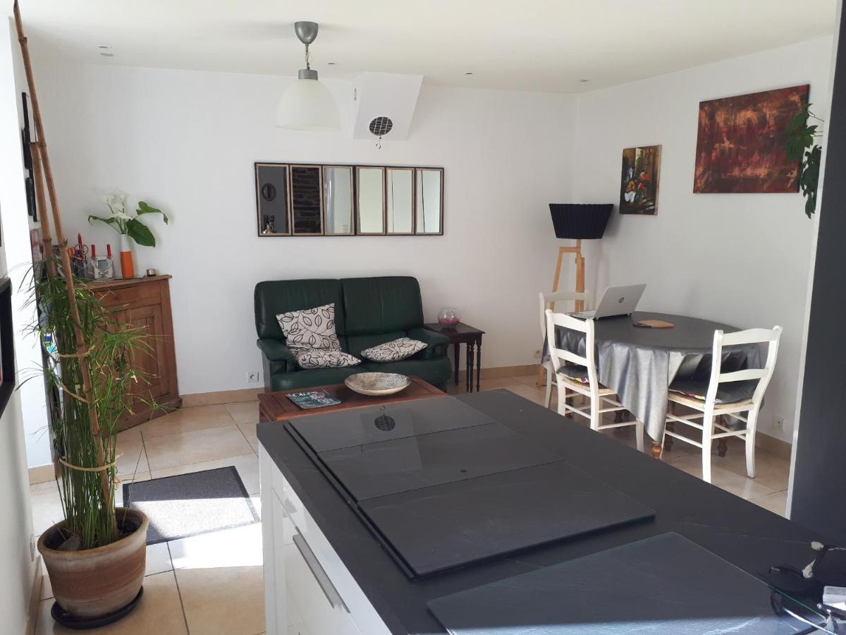 Maison Tres Calme Plein Centre Ville Jardin Moëlan-sur-Mer エクステリア 写真