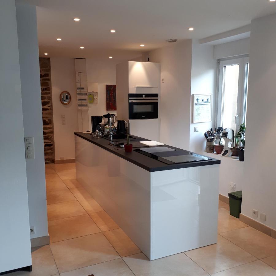 Maison Tres Calme Plein Centre Ville Jardin Moëlan-sur-Mer エクステリア 写真